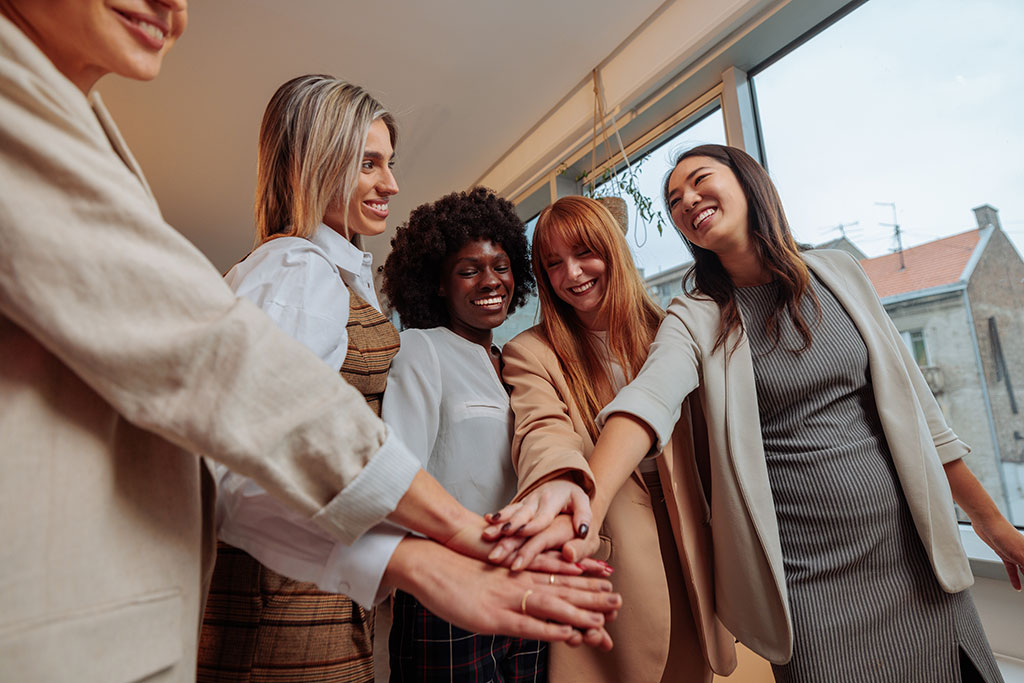 Women Group Hands